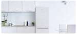 Montpellier MS150W Free-Standing Fridge Freezer - High-Efficiency, Spacious Design Media 4 of 5